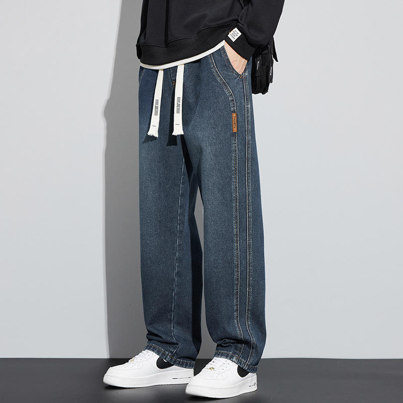 Archive Straight Denim in Deep Indigo
